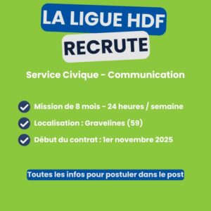 📢 La 𝐋𝐢𝐠𝐮𝐞 𝐇𝐚𝐮𝐭𝐬-𝐝𝐞-𝐅𝐫𝐚𝐧𝐜𝐞 𝐝𝐞 𝐓𝐫𝐢𝐚𝐭𝐡𝐥𝐨𝐧 recrute…