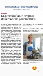 Quelques nouvelles de l’époustouflante Delphine.👏🥰🍰