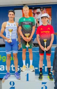 En individuel : Maxence Guillaume 2 eme au scratch…